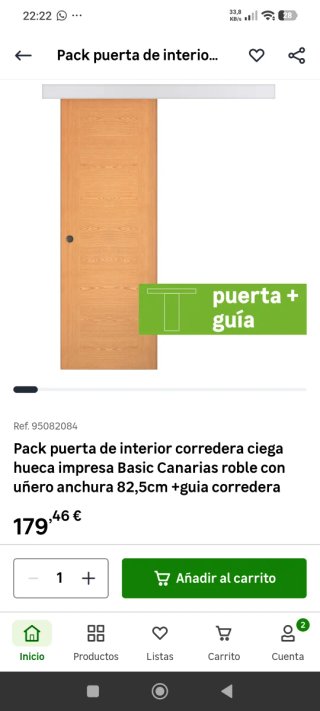 Conjunto puertas Canarias