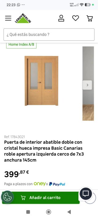 Conjunto puertas Canarias