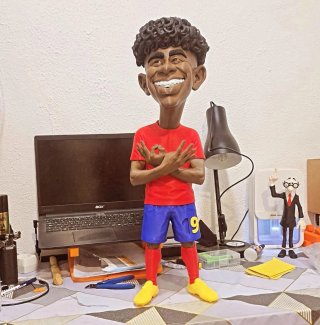 Figura 3D Lamine Yamal