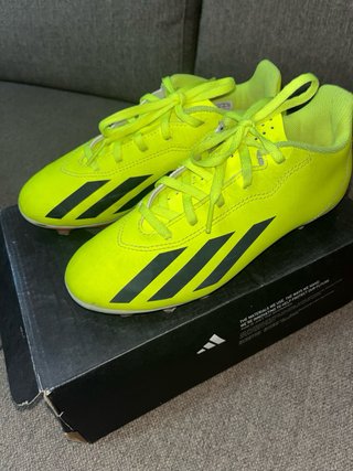 Botas Adidas Fútbol Amarillas
