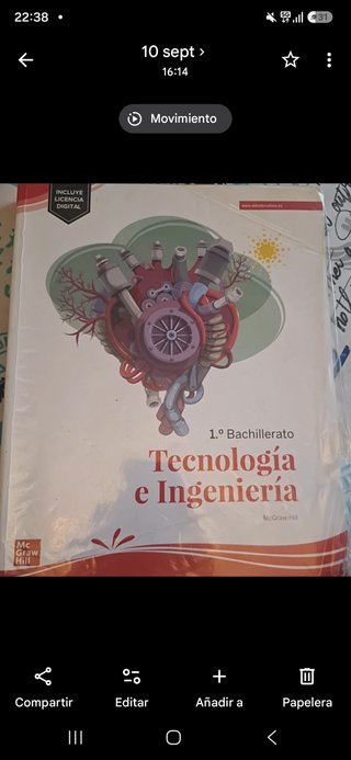 Libros de texto 1 Bachillerato