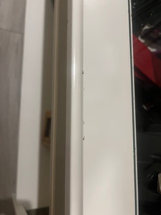 Mesa consola blanca con cristal Ikea