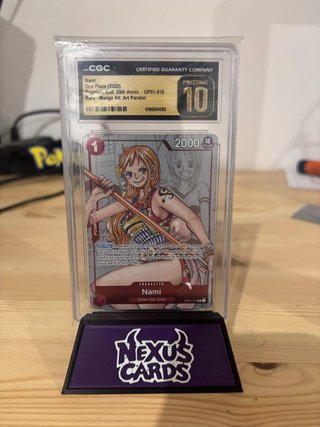 Carta Nami One Piece OP01-016 Manga Alt Art