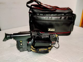 Bolso Cuero Konix Años 90 - Como Nuevo.