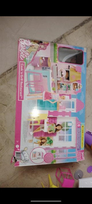 Casa Barbie con Cucina e Accessori grill