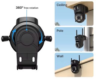 Cámara de seguridad 360