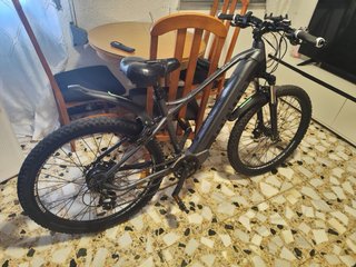 Bici Eléctrica Gris