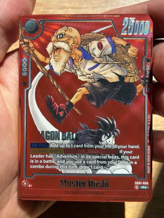 Master Roshi SB01-050 Dragon Ball Fusion World TCG