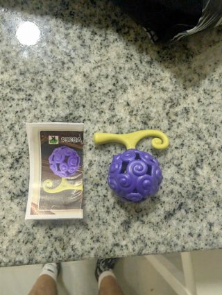 Fruta Gomu Gomu Mini Funko de kinder joy