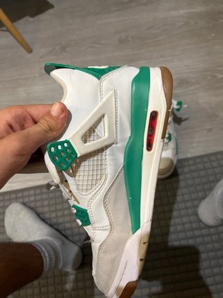 Zapatillas Jordan Verdes y Blancas