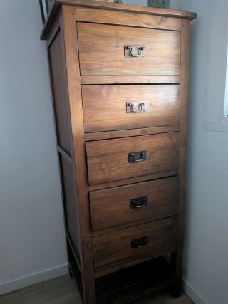Dormitorio de teca