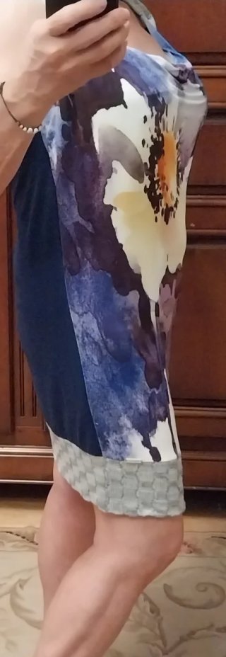 Vestido de verão estampado floral