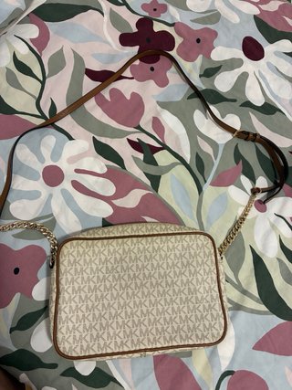Bolso Michael Kors Beige y Marrón