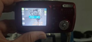 Cámara Samsung Digimax A502 Roja
