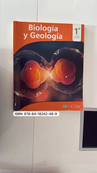 Libro biología y geología 1 ESO AEON