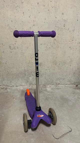Patinete infantil 3 ruedas morado