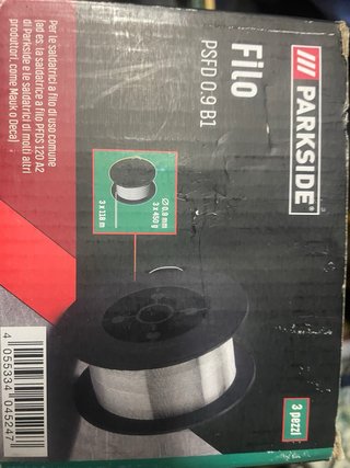 Soldadora Parkside PFDS 120 A2 hilo tubular