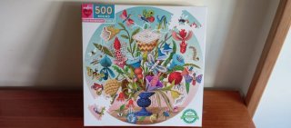 Puzzle 500 piezas redondo Crazy Bug Bouquet