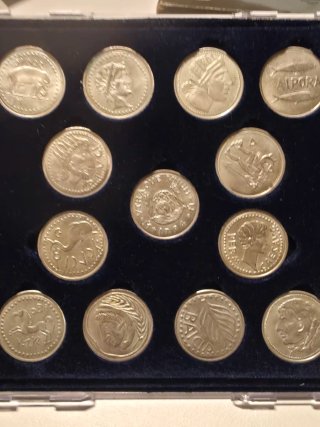 Colección medallas de Plata Duros Antiguos