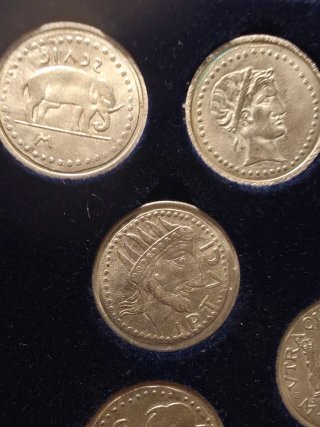 Colección medallas de Plata Duros Antiguos