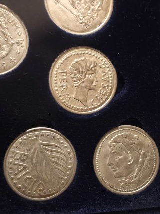 Colección medallas de Plata Duros Antiguos