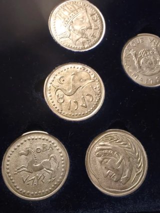 Colección medallas de Plata Duros Antiguos