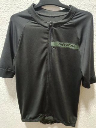 Maillot Ciclismo MITICAL Negro Manga Corta