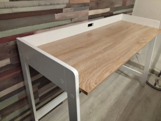 Escritorio madera blanco Maisons du Monde