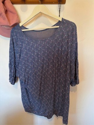 Blusa Talla Grande 3XL Estampado Floral