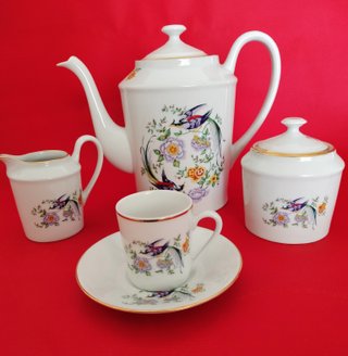Juego de Café Limoges 6 Servicios