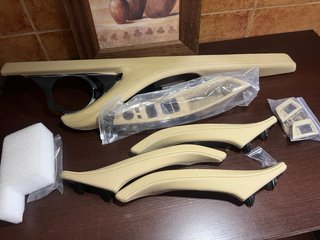 Kit 7 Tiradores Puerta BMW F10 F11 Beige