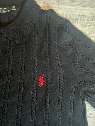 Polo Ralph Lauren Negro Jersey