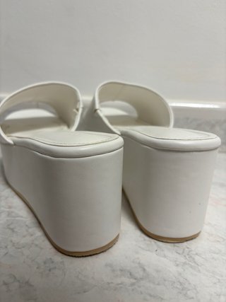 Zeppe bianche eleganti