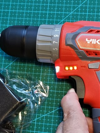 Taladro YIKODA 12v 28Nm+2 Baterías+Maletín. NUEVO