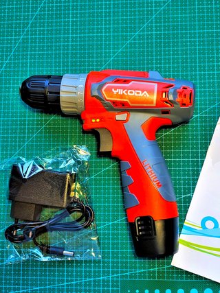 Taladro YIKODA 12v 28Nm+2 Baterías+Maletín. NUEVO
