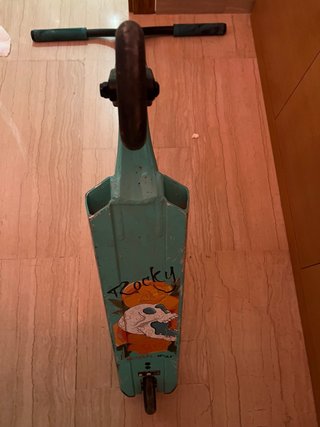 Patinete freestyle color turquesa