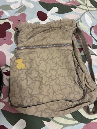 Mochila Tous Beige Oso