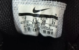 Zapatillas Nike Negras y Blancas