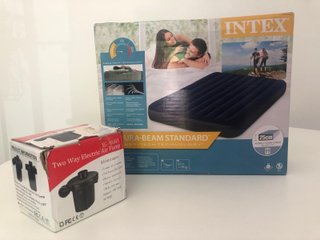 Colchón hinchable Intex con bomba eléctrica