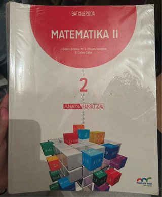 Libro Kimika y Matematicas de Bachillerato ANAYA