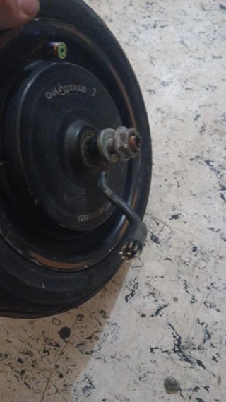 Motor trasero patinete eléctrico