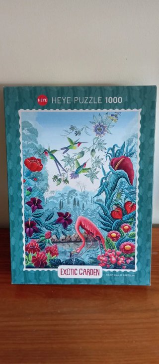 Puzzle Heye Exotic Garden 1000 piezas