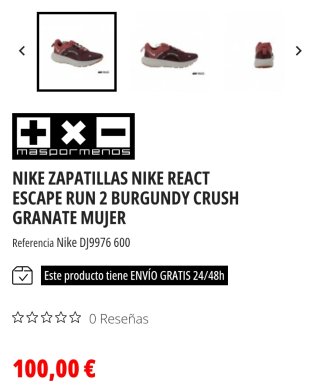 Zapatillas Nike Escape Run 2