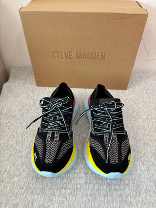 Scarpe Steve Madden N.38 Nero Multicolor