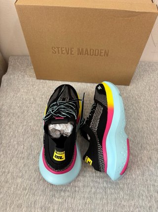 Scarpe Steve Madden N.38 Nero Multicolor