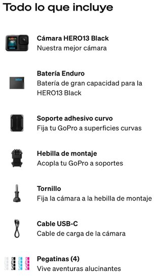 GoPro Hero 13 Black (Nuovo)
