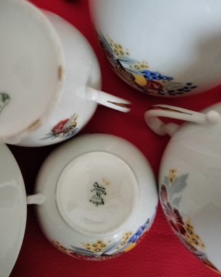 Juego de café Limoges porcelana