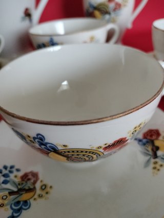 Juego de café Limoges porcelana