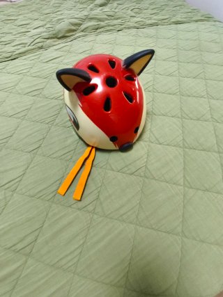 Casco infantil diseño zorro