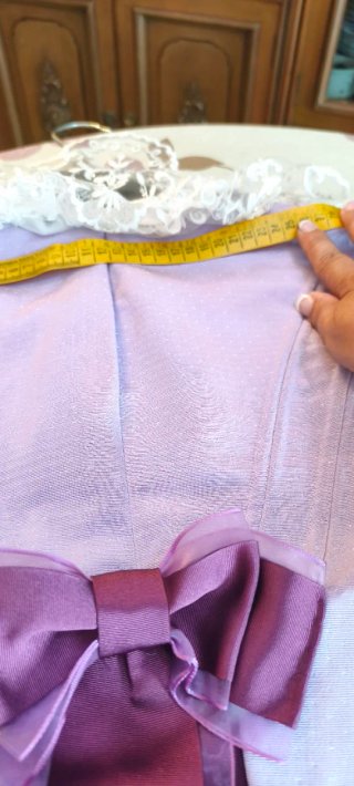 Traje de Fallera Azul y Multicolor